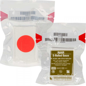 NAR (North American Rescue) S-Rolled Gauze